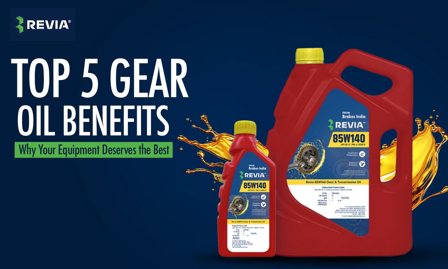 Gear Oil Benefits